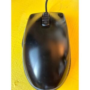 onn. Wired Gaming Mouse Black DPI Light Control 100027827 Braided Cable